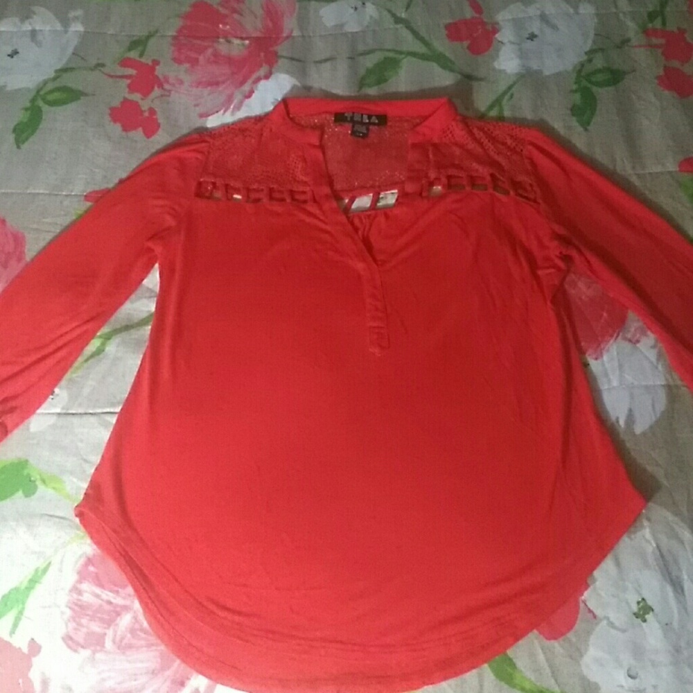 Orange shirt stylish and beautiful